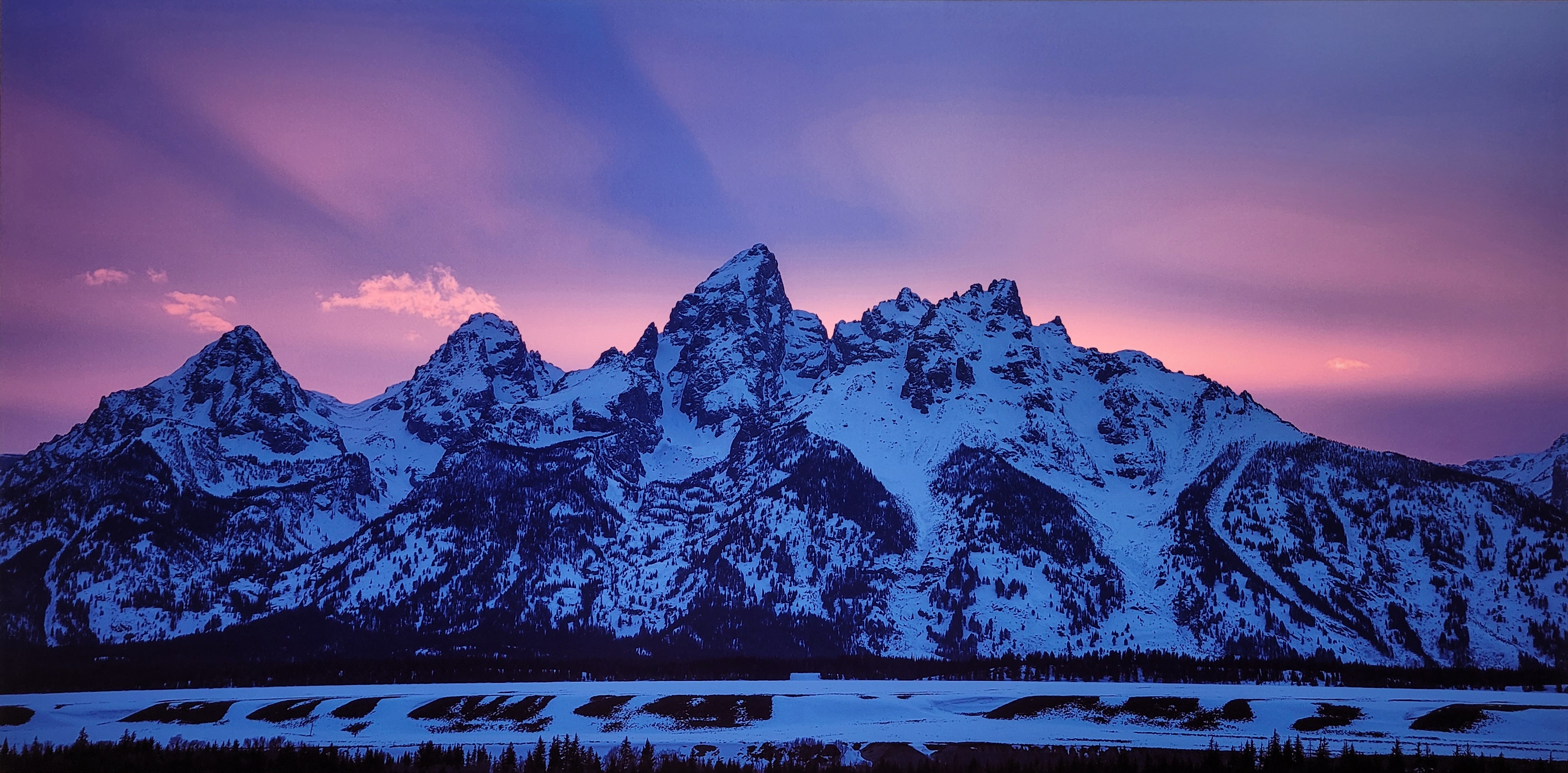 Dean Olson- Tetons Sunset
